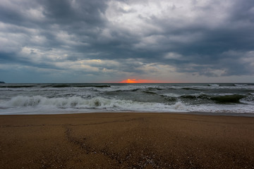Schwarzmeerküste bei Obsor in Bulgarien