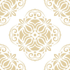 Floral Fine Seamless Vector Pattern