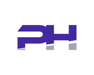 Obraz premium PH Letter Logo Modern