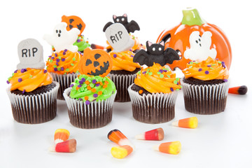 Halloween cupcakes