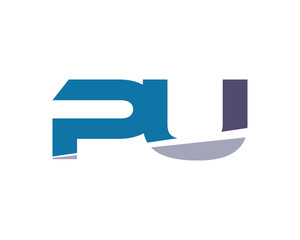 PU Letter Logo Modern