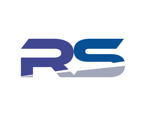 RS Letter Logo Modern