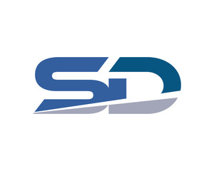 SD Letter Logo Modern