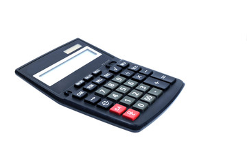 basic calculator on white isolate background