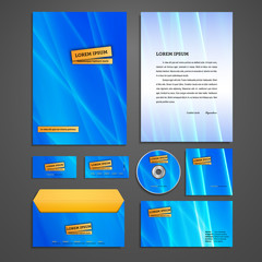 Fototapeta premium Corporate identity template