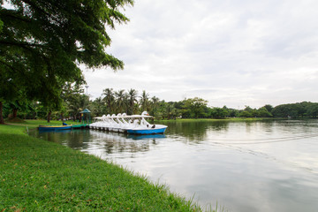 Naklejka premium garden Suan Luang Rama XI of Thailand