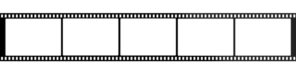 Film strip roll for photo or video.
