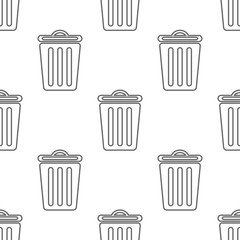 seamless pattern with bin