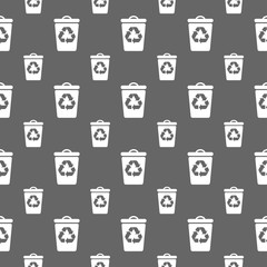 seamless pattern with bin