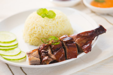 asian duck rice