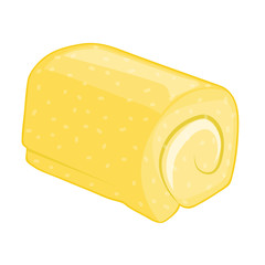 Yamroll Isolated illustration