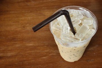 Iced coffee