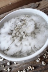 Obraz premium Dessert of job's tears with coconut milk