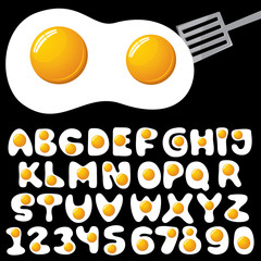 eggs alphabet