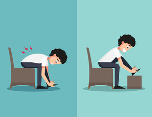 Best and worst positions for shoe lace