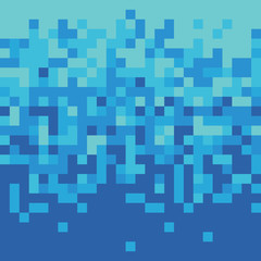 An abstract pixel art retro background
