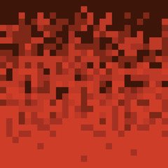 An abstract pixel art retro background