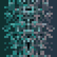 An abstract pixel art retro background