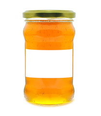 honey in a jar
