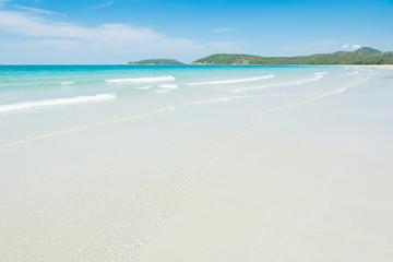 Beach and tropical sea