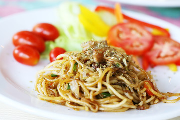 Italian Spaghetti for Background Uses.