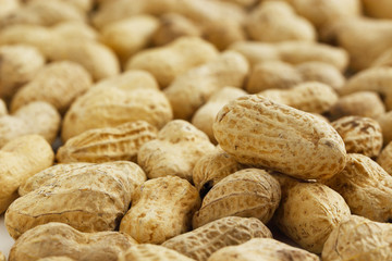 Closeup Peanuts for Background Uses.