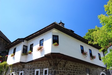 Obraz premium Traditional house in Jajce, Bosnia