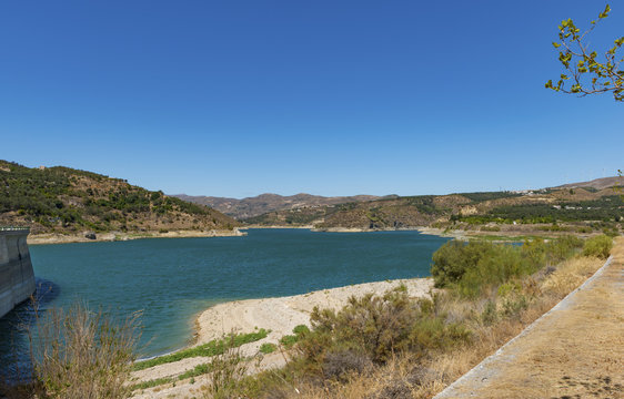 Beznar Reservoir , Granada Province, Andalusia, Spain