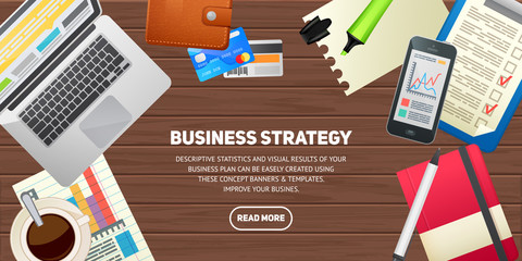  Flat design illustration concept for business - 90296954