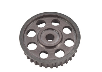 Obraz premium a cam gear on a white background