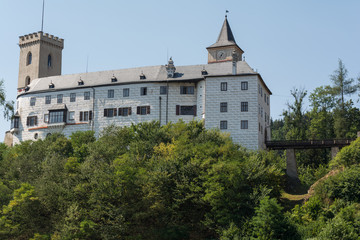 Fototapeta na wymiar Burg Rosenberg in Tschechien