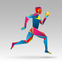 biegacz wektor © Rzoog