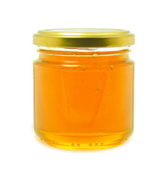 honey in a jar