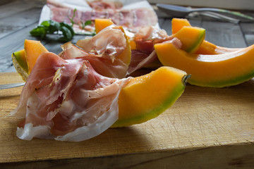Melone e prosciutto