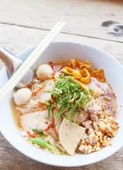 Thai spicy noodle