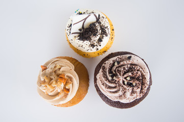 cupcake. cup cake on the background