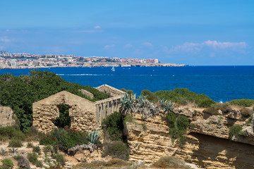 reserve of the plemmirio in Syracuse
