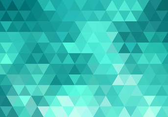 abstract teal geometric background, vector - 90304129