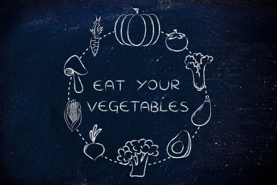 health and nutrition: eat your veggies