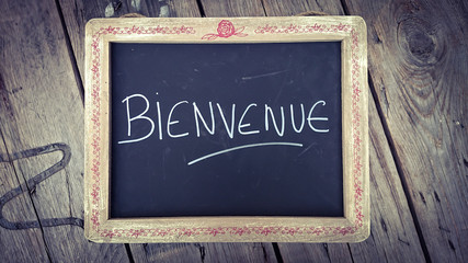 ardoise bienvenue 31082015 © ALF photo