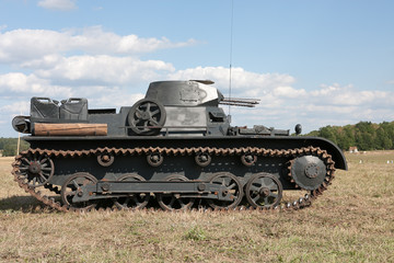 Czołg z okresu II Wojny Światowej.