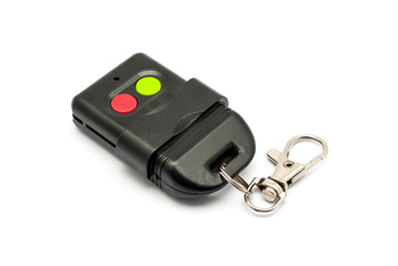 Black Remote Control Keychain