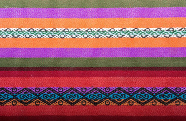 Aguayo andean  loom