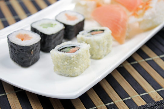 Sushi. Image of Japanese food