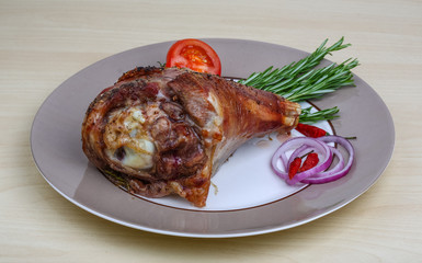  Rosted turkey leg