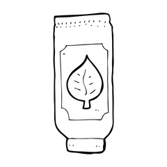 cartoon herbal remedy