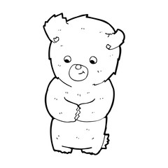 cartoon teddy bear
