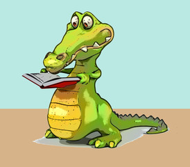 Fun crocodile