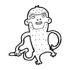cartoon monkey