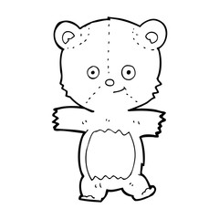 cartoon teddy bear